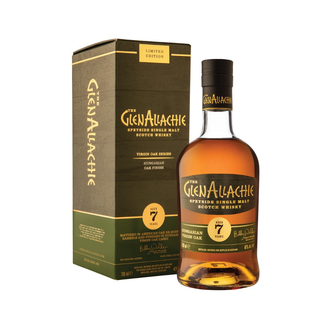 Scotch Whisky - Glenallachie 7YO Hungarian Virgin Oak Scotch Whisky 700ml (ABV 48%)