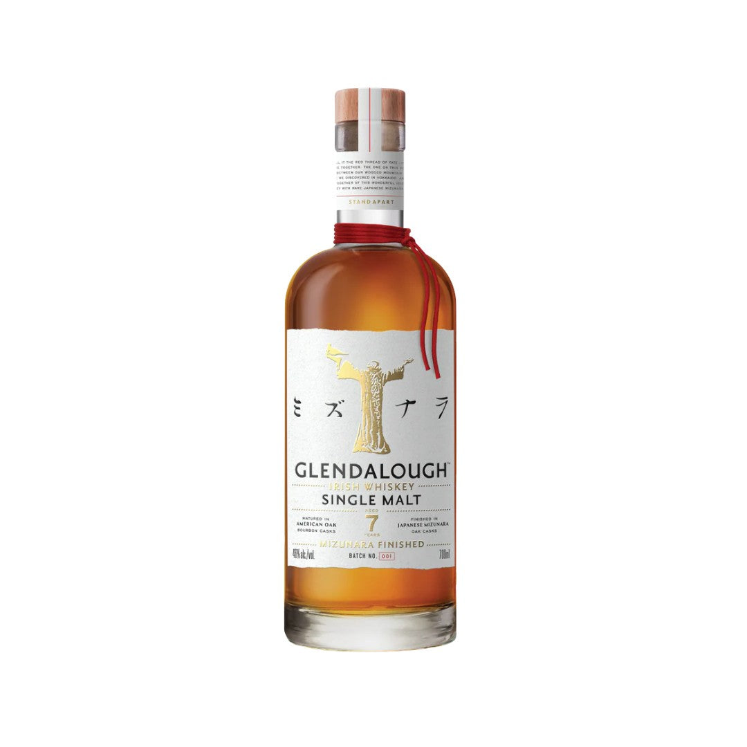 Irish Whiskey - Glendalough 7YO Mizunara Cask Single Malt Irish Whiskey 700ml (ABV 46%)
