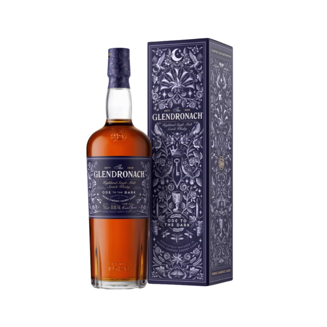 Scotch Whisky - Glendronach Ode To The Dark Scotch Whisky 700ml (ABV 50%)