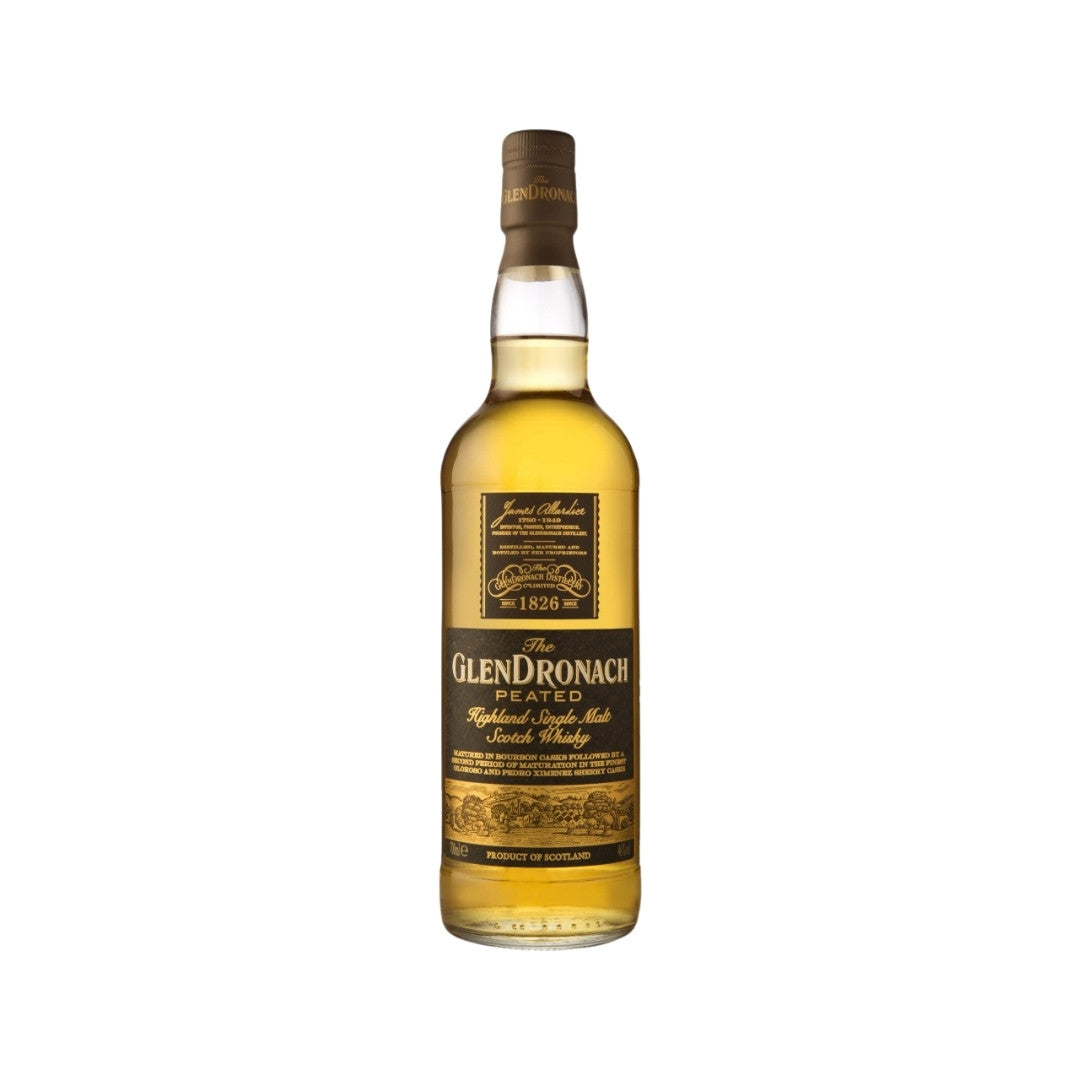 Scotch Whisky - Glendronach Peated Highland Single Malt Scotch Whisky 700ml (ABV 46%)