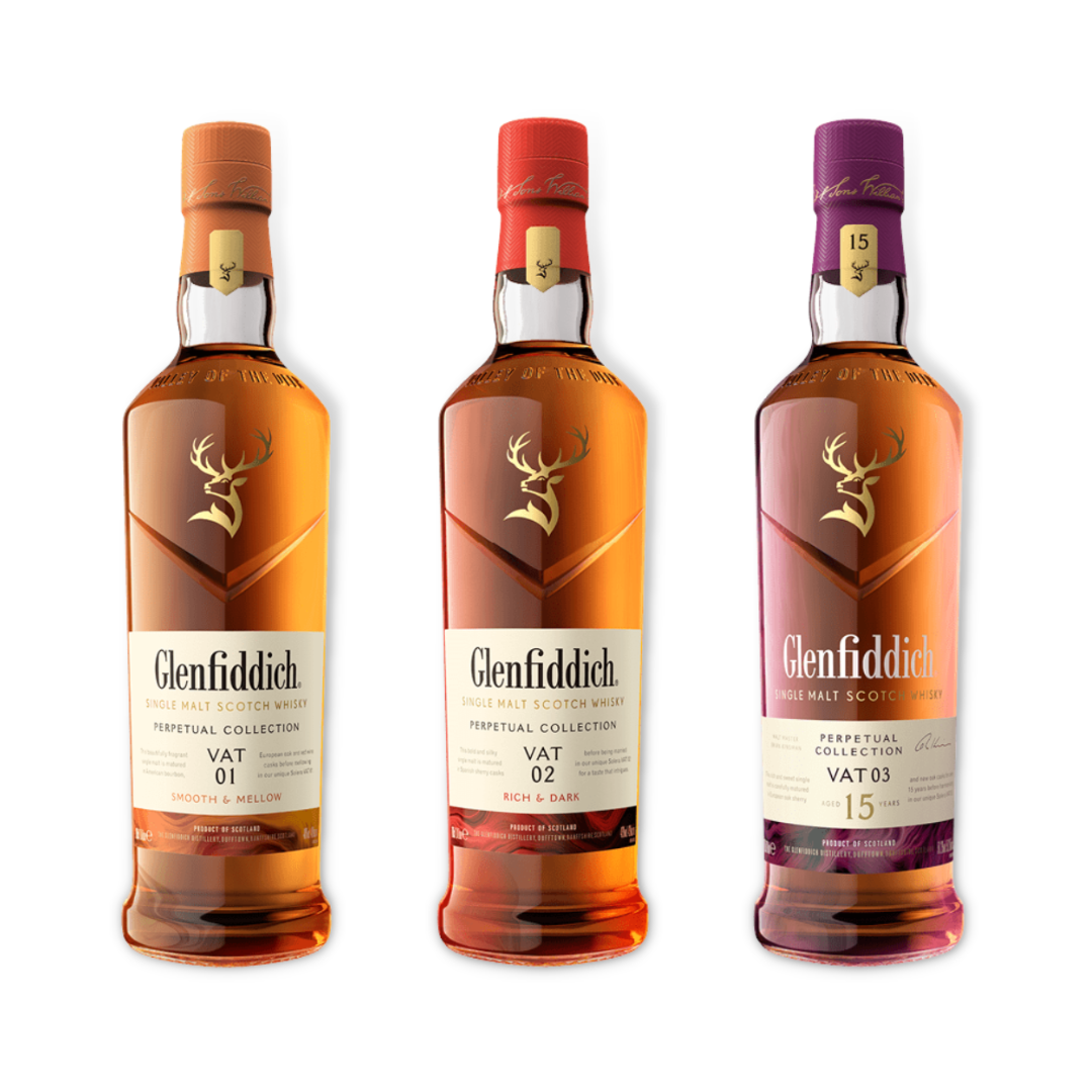 Scotch Whisky - Glenfiddich Perpetual Collection Vat 01 Single Malt Scotch Whisky 1ltr (ABV 40%)