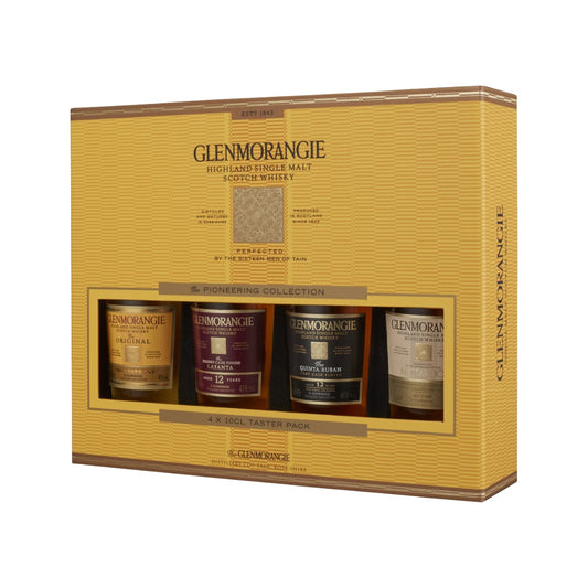 Scotch Whisky - Glenmorangie 4x100ml Taster Pack Scotch Whisky 400ml (ABV 43%)