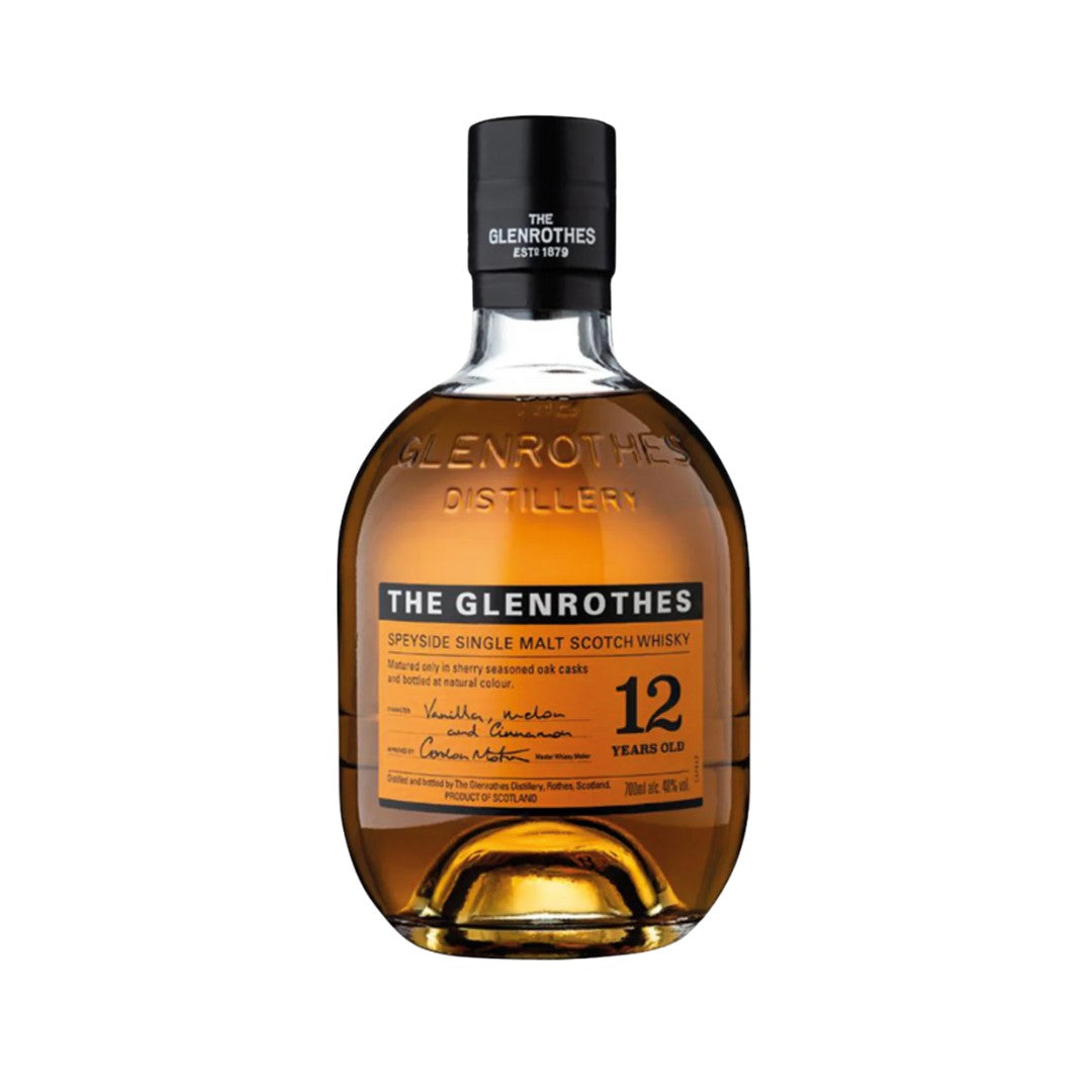 Scotch Whisky - Glenrothes 12YO Single Malt Scotch Whisky 700ml (ABV 40%)