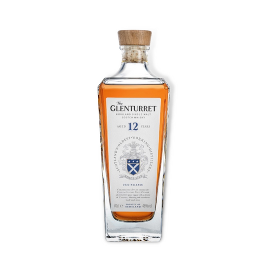 Glenturret 12 Year Old (2022 Release) Single Malt Scotch Whisky 700ml (ABV 46%)