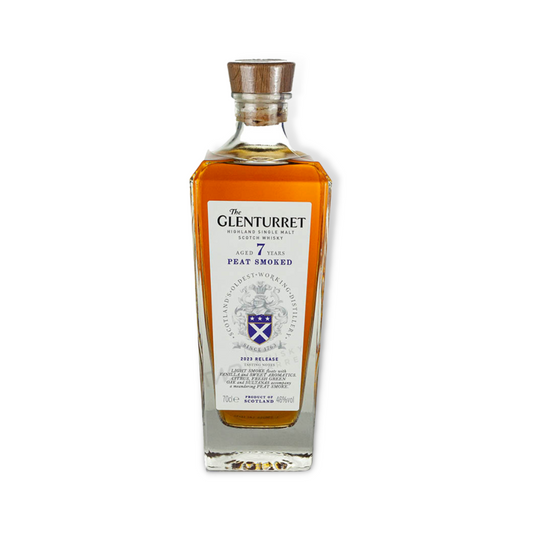 Glenturret 7 Year Old Peat Smoked (2022 Release) Single Malt Scotch Whisky 700ml (ABV 44%)