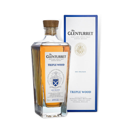 Scotch Whisky - Glenturret Triple Wood (2023 Release) Single Malt Scotch Whisky 700ml (ABV 43%)