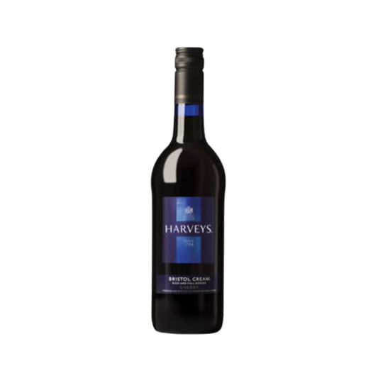 Dessert and Fortified - Harveys Bristol Cream Sherry 750ml / 1ltr (ABV 17%)