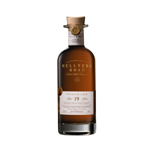 Australian Whisky - Hellyers Road 19YO Voyager Cask Single Malt Whisky 700ml (ABV 57%)