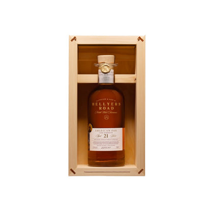 Australian Whisky - Hellyers Road 21YO American Oak Single Malt Whisky 700ml (ABV 55%)