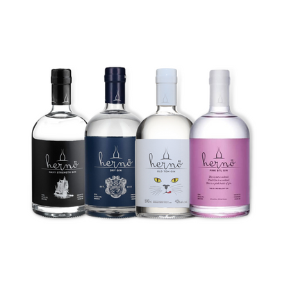 Swiss Gin - Herno Pink BTL Gin 500ml (ABV 42%)