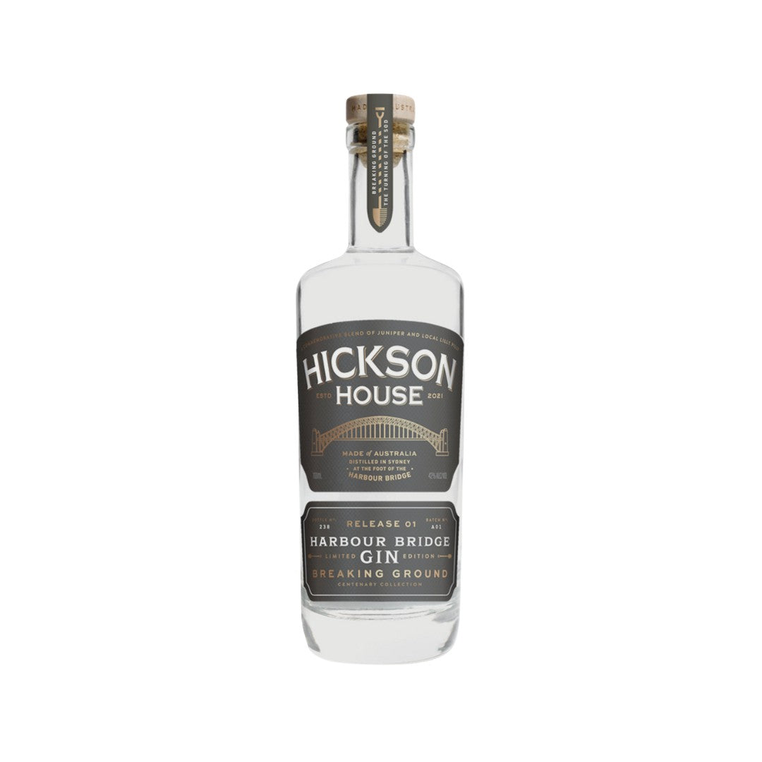 Australian Gin - Hickson House Habour Bridge Gin 700ml (ABV 42%)