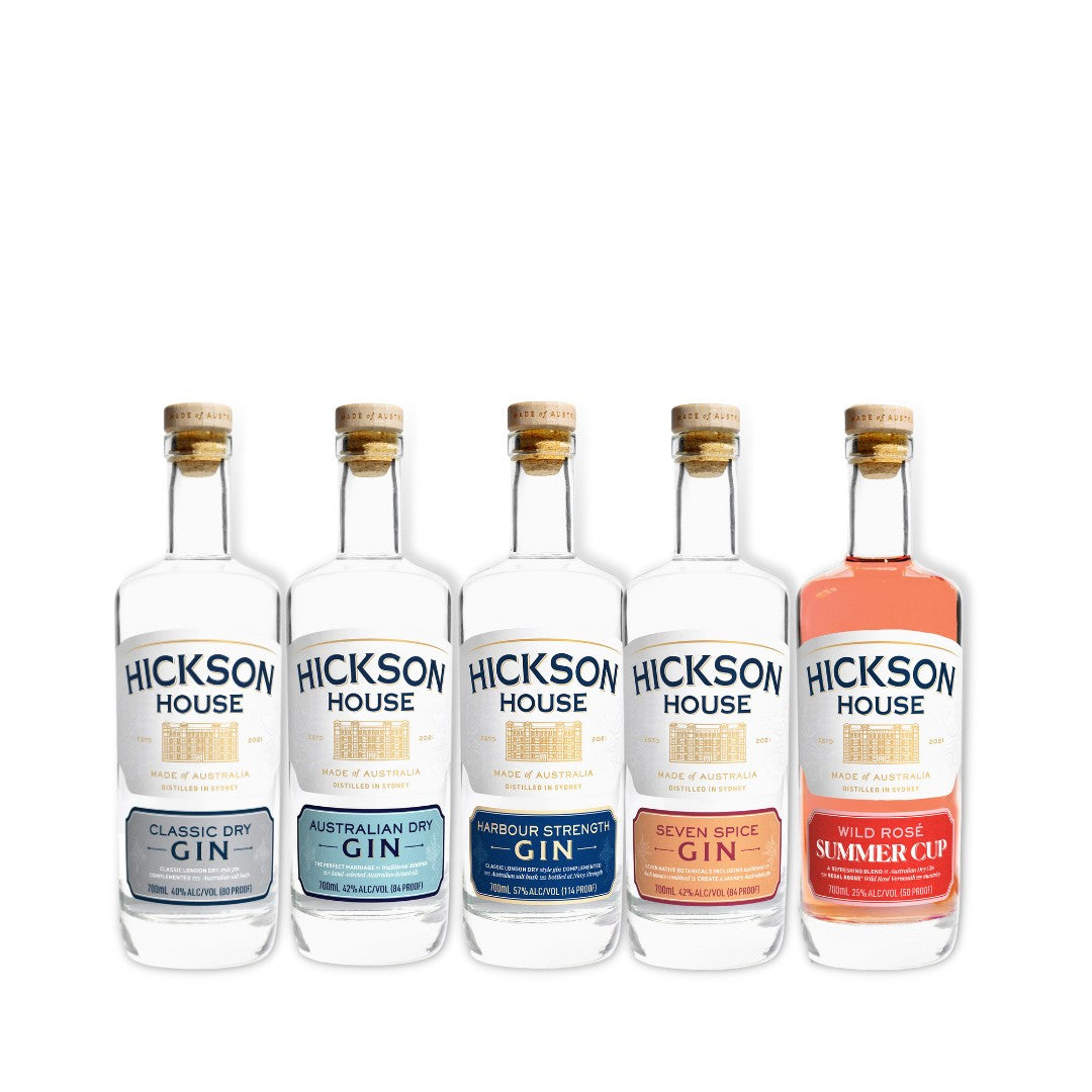 Australian Gin - Hickson House Harbour Strength Gin 700ml (ABV 57%)