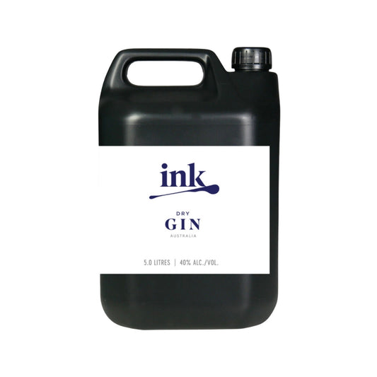 Australian Gin - Husk Ink Dry Gin 700ml / 5ltr (ABV 43%)