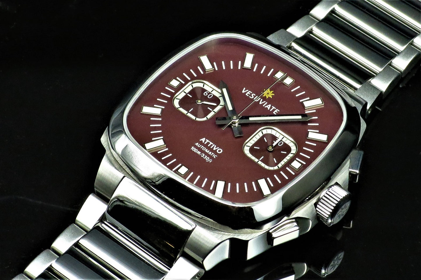 Attivo-Chrono Maroon Brown