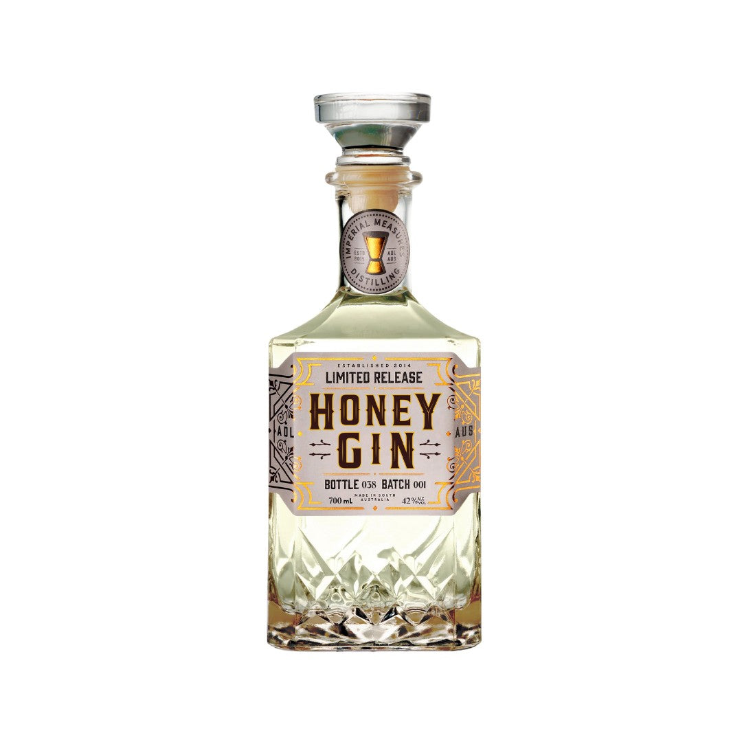 Australian Gin - Imperial Measures Distilling Honey Gin 700ml (ABV 42%)