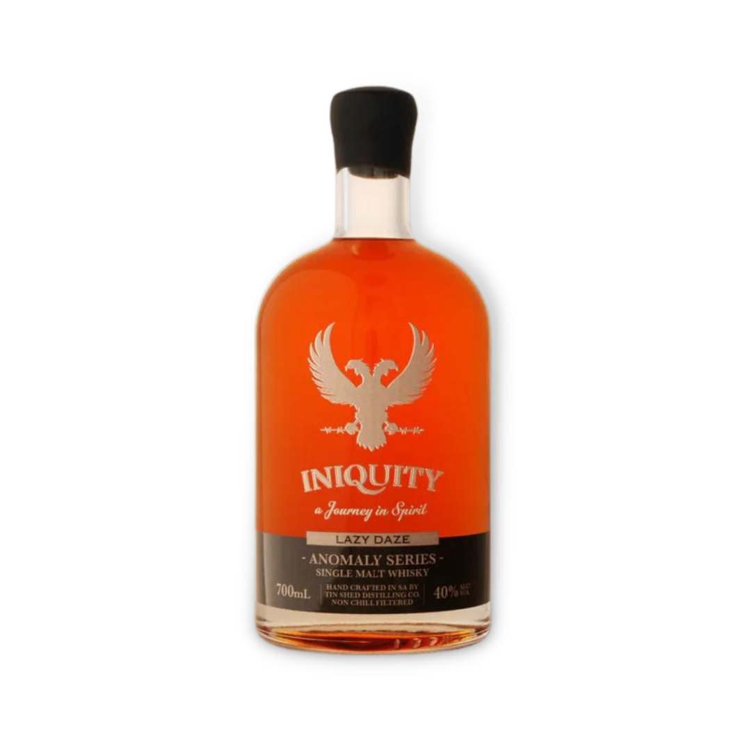 Australian Whisky - Iniquity Anomaly Series Lazy Daze Australian Single Malt Whisky 700ml (ABV 40%)