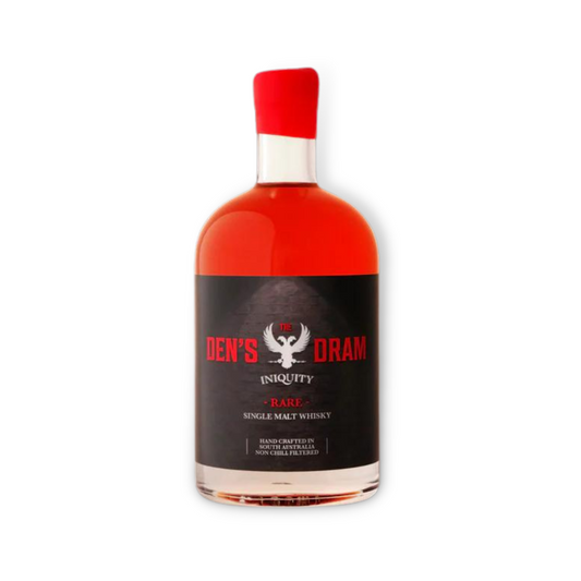 Australian Whisky - Iniquity Den's Dram Lazy Daze Australian Single Malt Whisky 700ml (ABV 40%)