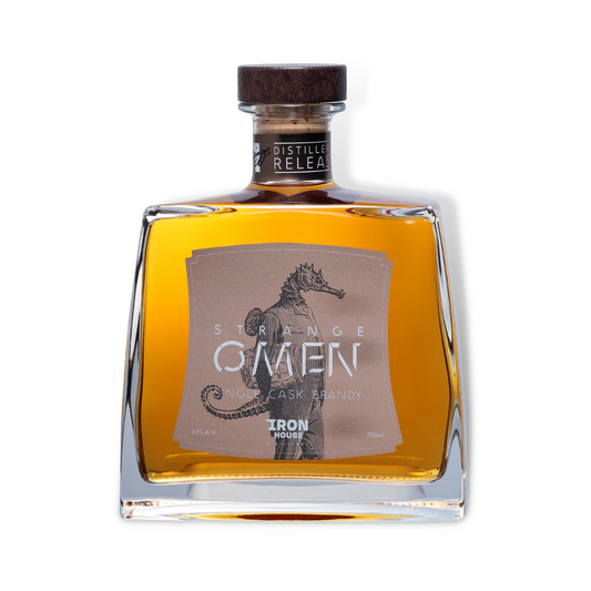 brandy - Ironhouse Strange Omen Single Cask Brandy 700ml (ABV 63%)