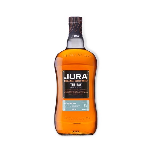 Scotch Whisky - Isle of Jura 12 Year Old The Bay Single Malt Scotch Whisky 1ltr (ABV 44%)