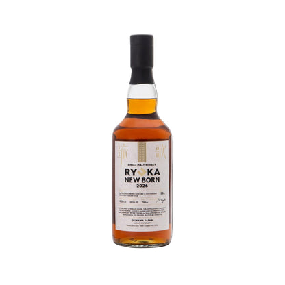 Japanese Whisky - Ryuka New Born 2026 Japanese Single Malt Whisky 700ml (ABV 58%)