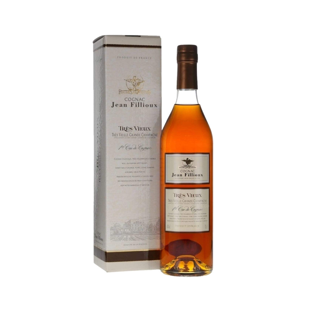 cognac - Jean Fillioux Tres Vieux Cognac 700ml (ABV 40%)