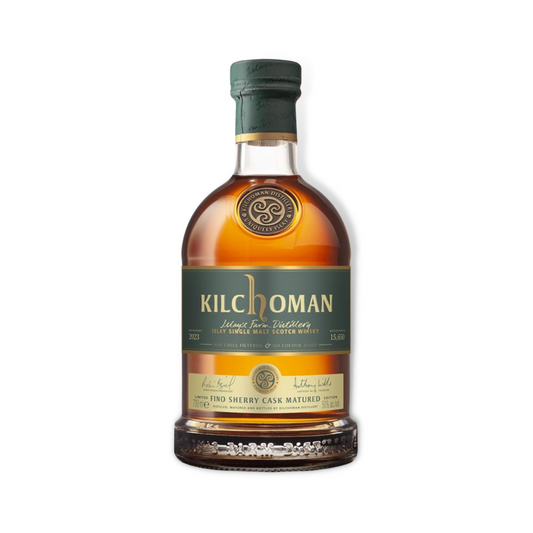 Scotch Whisky - Kilchoman Fino Sherry Cask (2023 Limited Edition) Single Malt Scotch Whisky 700ml (ABV 50%)