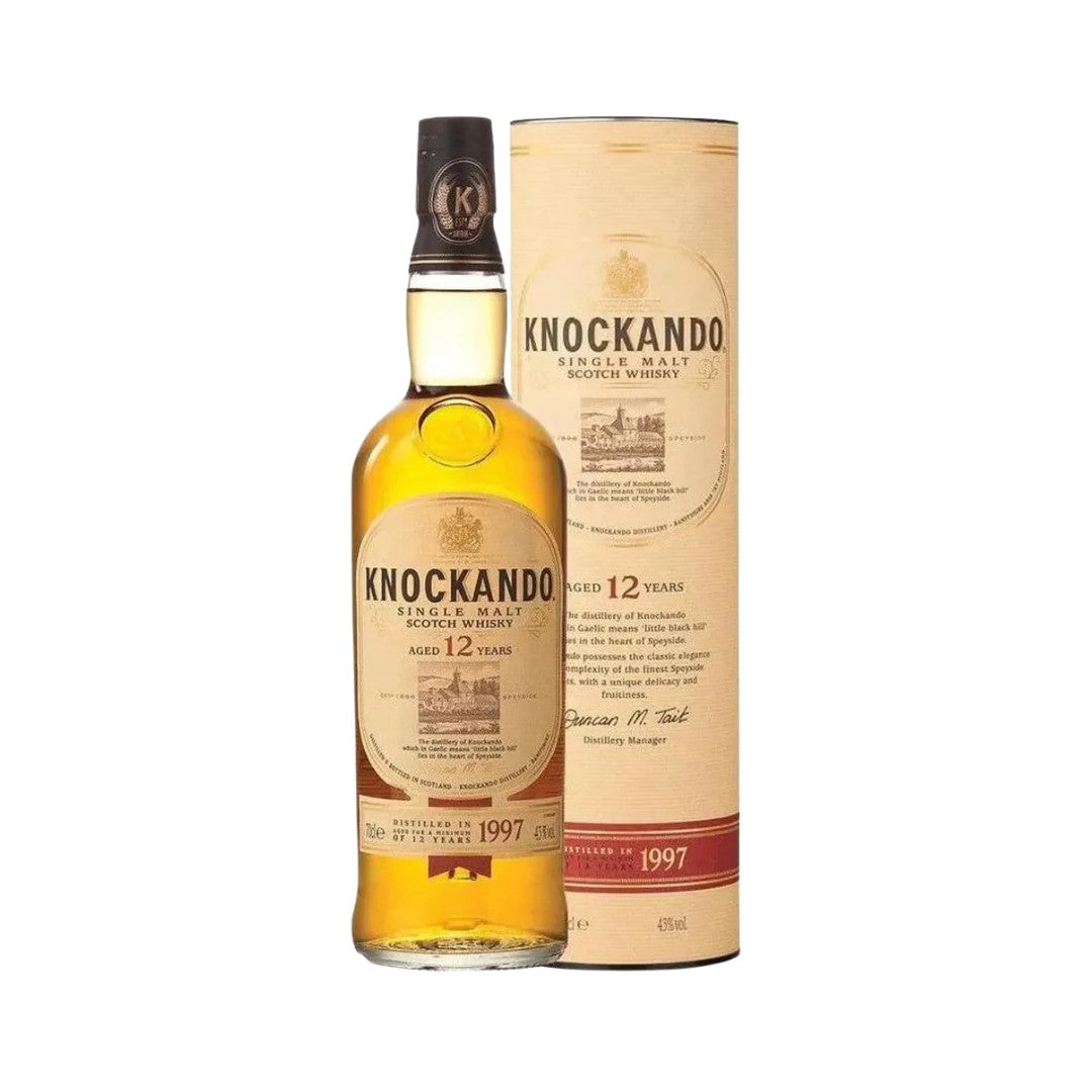 Scotch Whisky - Knockando 12YO Single Malt Scotch Whisky 700ml (ABV 43%)