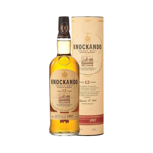Scotch Whisky - Knockando 12YO Single Malt Scotch Whisky 700ml (ABV 43%)