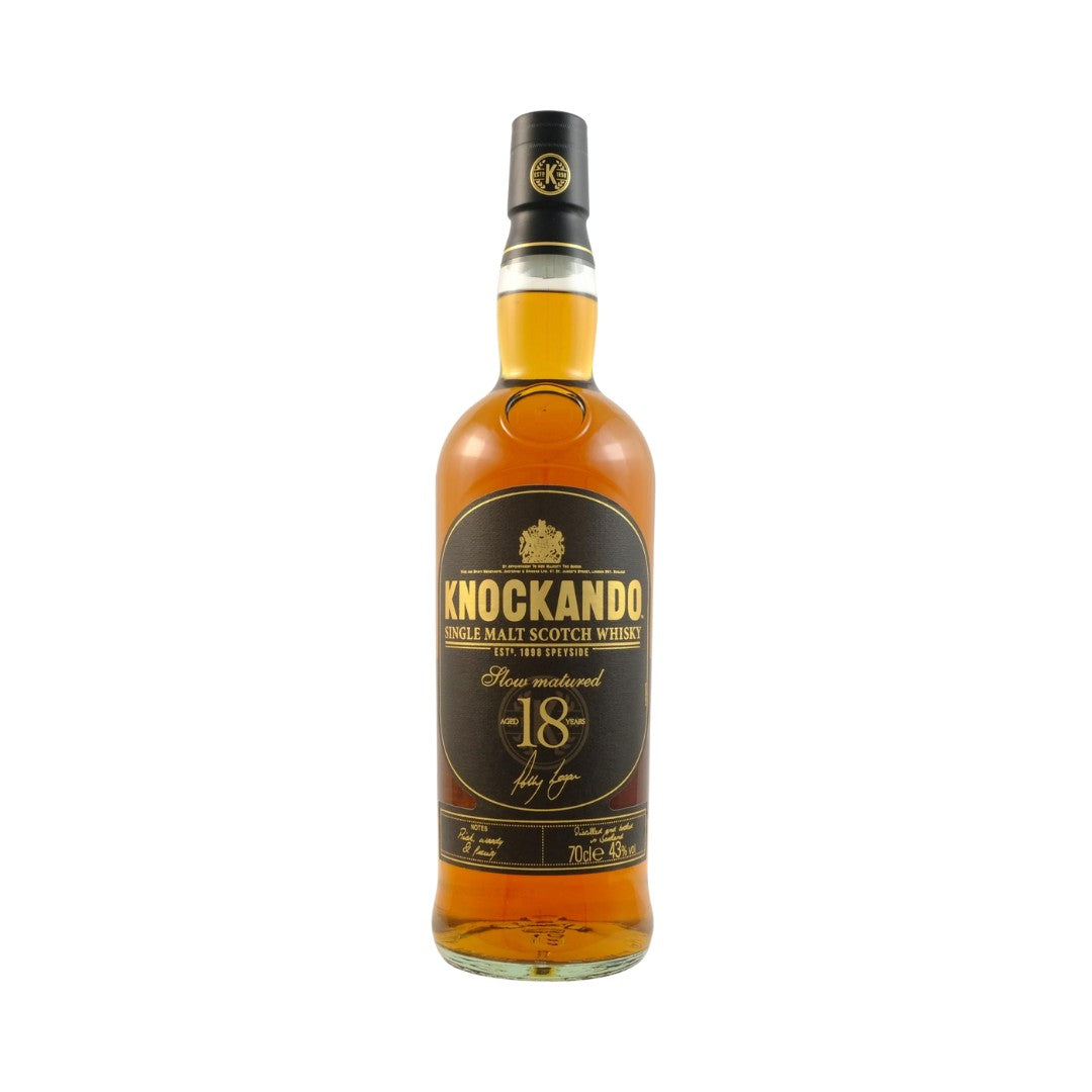 Scotch Whisky - Knockando 18 Year Old Single Malt Scotch Whisky 700ml (ABV 43%)