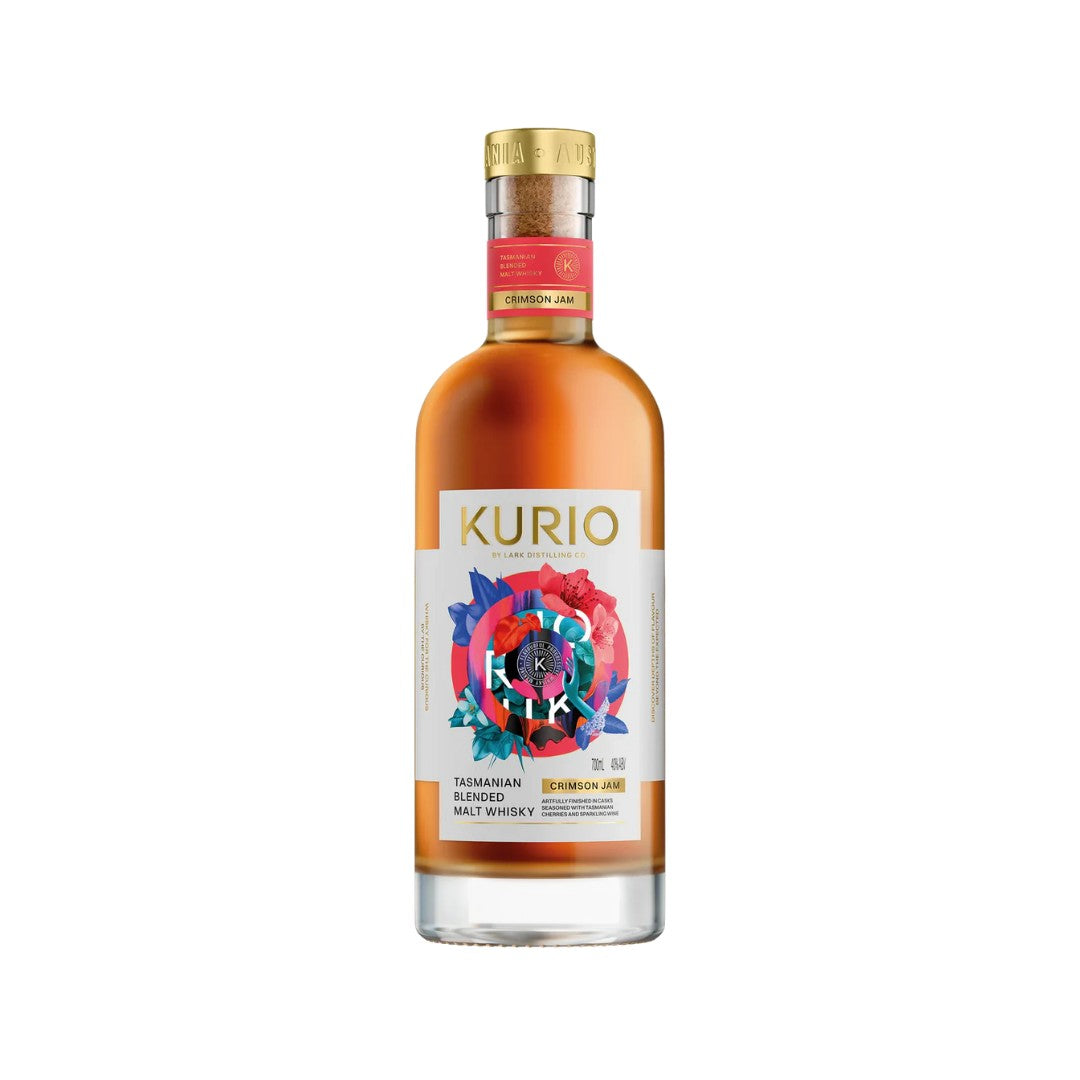 Australian Whisky - Kurio Crimson Jam Tasmanian Blended Malt Whisky 700ml (ABV 40%)