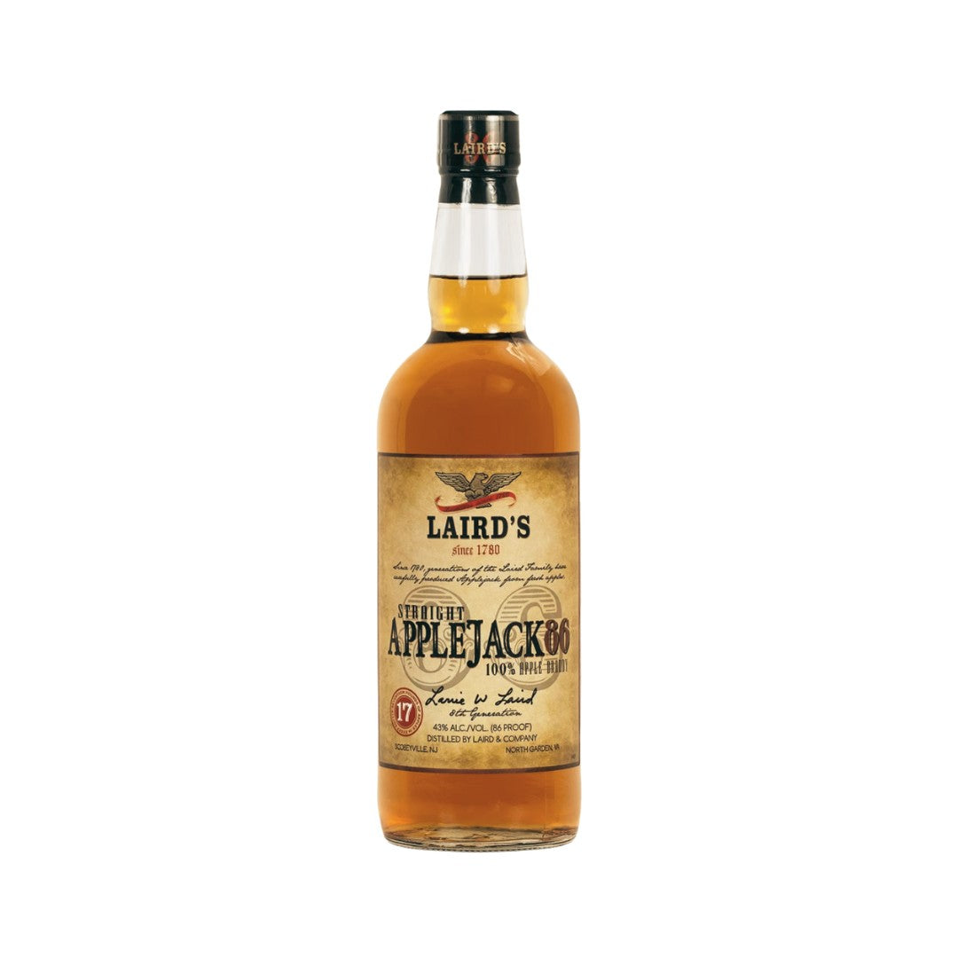 Liqueur - Laird's 86 Proof Straight Applejack 700ml (ABV 43%)