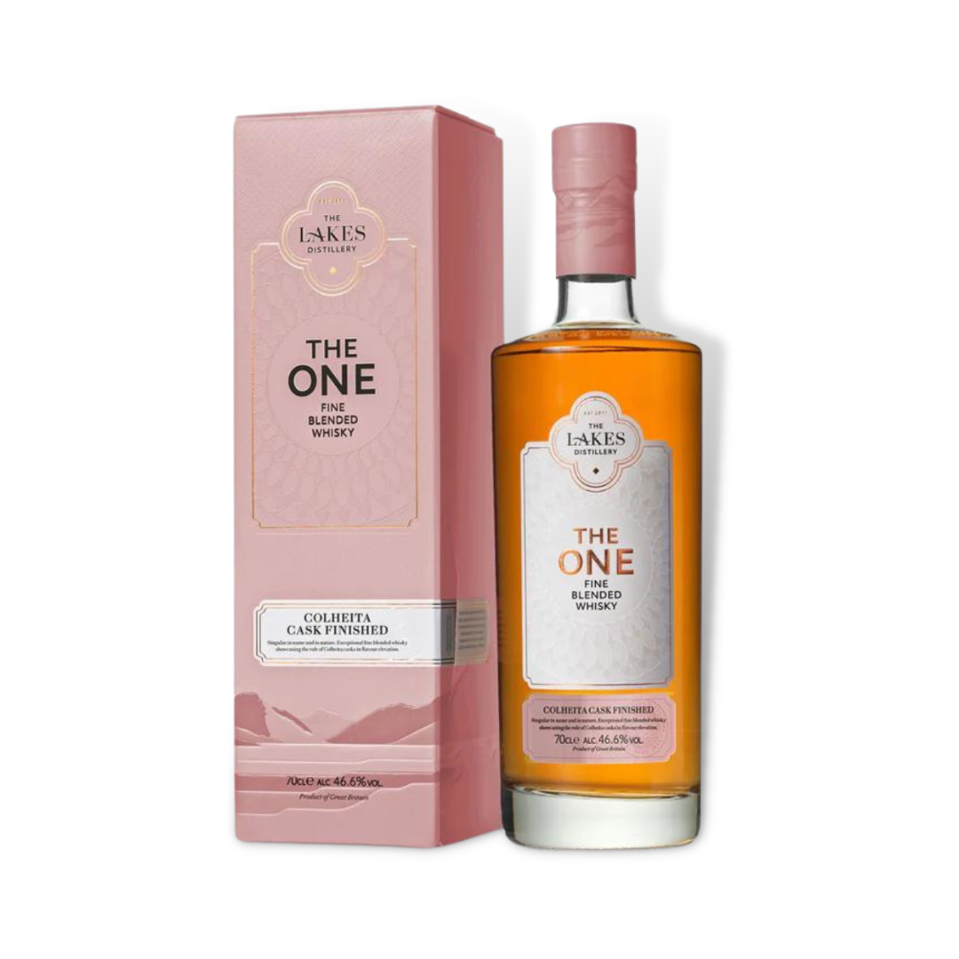 English Whisky - The Lakes The One Colheita Cask Finish Fine Blended Whisky 700ml (ABV 46.6%)