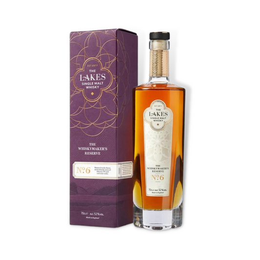 English Whisky - The Lakes The Whiskymaker's Reserve No.6 Single Malt Whisky 700ml (ABV 52%)