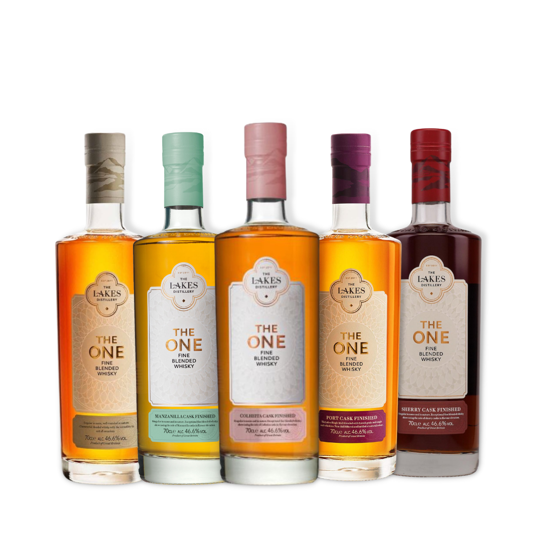 English Whisky - The Lakes The One Colheita Cask Finish Fine Blended Whisky 700ml (ABV 46.6%)