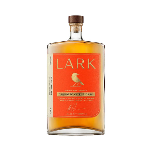 Australian Whisky - Lark Chinotto Citrus (Rebellion) Single Malt Whisky 500ml (ABV 44%)