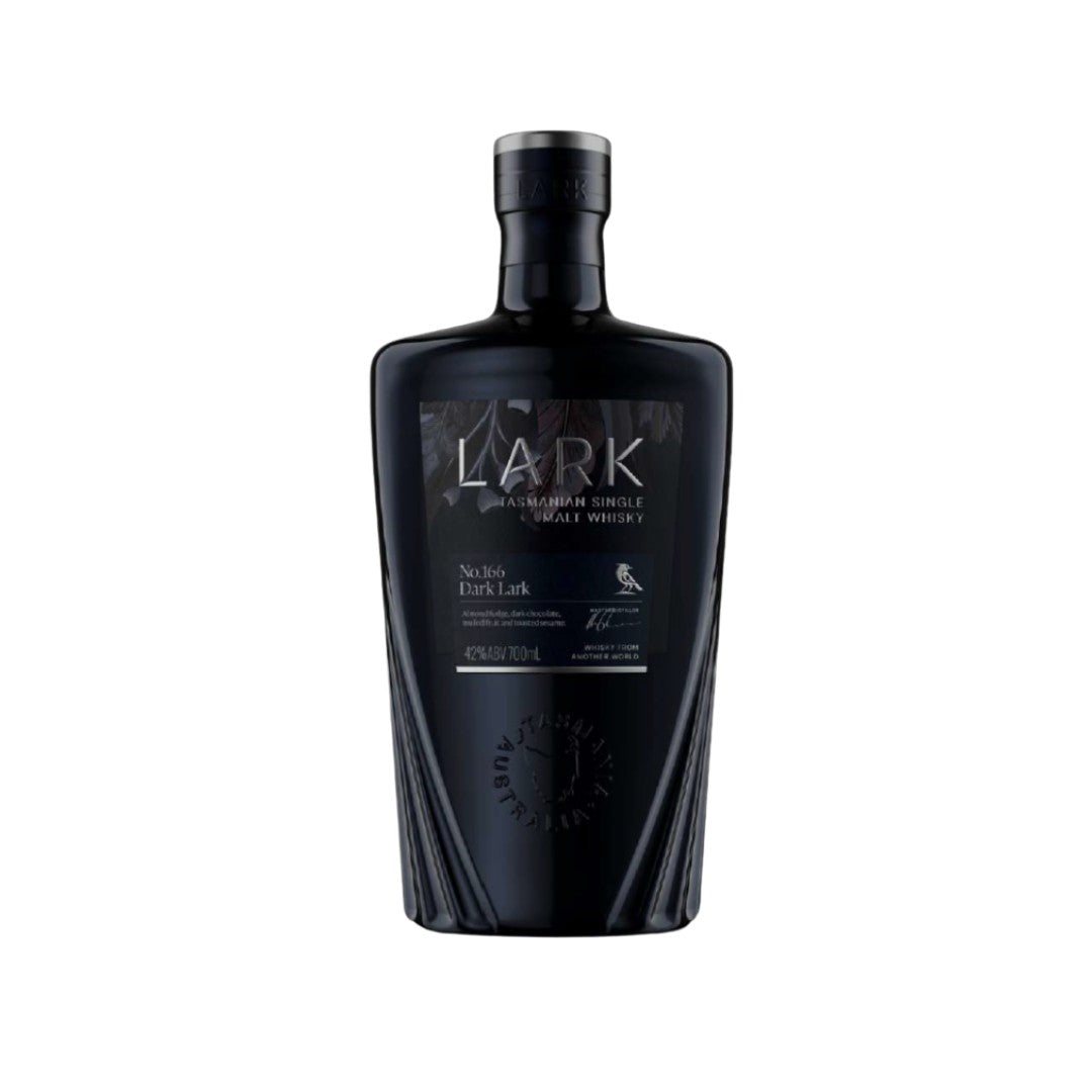 Australian Whisky -Dark Lark No.166 Tasmanian Single Malt Whisky 700ml (ABV 43%) 