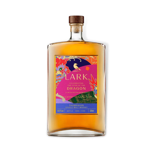 Australian Whisky - Lark Dragon (2024) Tasmanian Single Malt Whisky 500ml (ABV 46.8%)