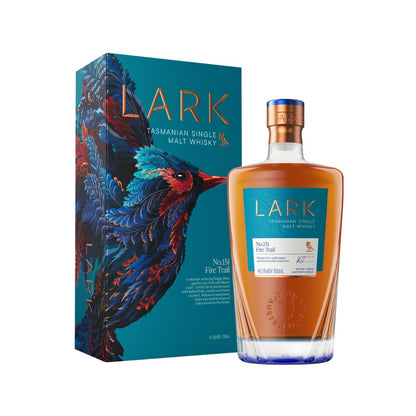 Australian Whisky - Lark Fire Trail No.151 Tasmanian Single Malt Whisky 700ml (ABV 41%)