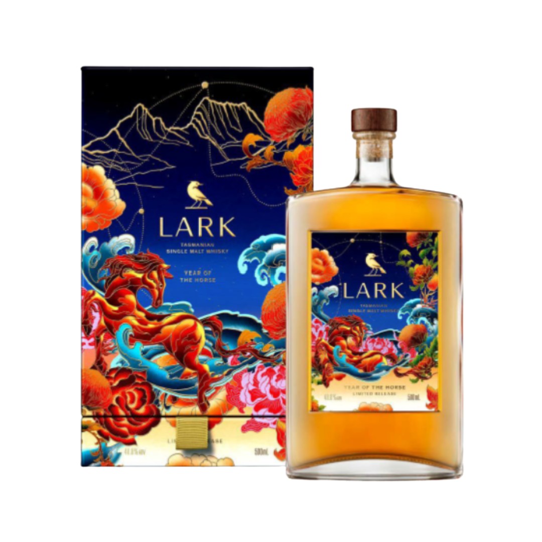 Australian Whisky - Lark Horse (2026) Tasmanian Single Malt Whisky 500ml (ABV 48%)