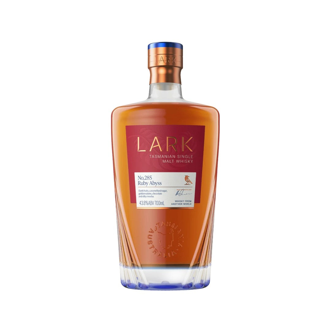 Australian Whisky - Lark Ruby Abyss No.285 Tasmanian Single Malt Whisky 700ml (ABV 43%)