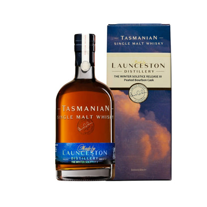 Australian Whisky - Launceston Distillery Winter Solstice 3 Single Malt Whisky 500ml (ABV 48%)