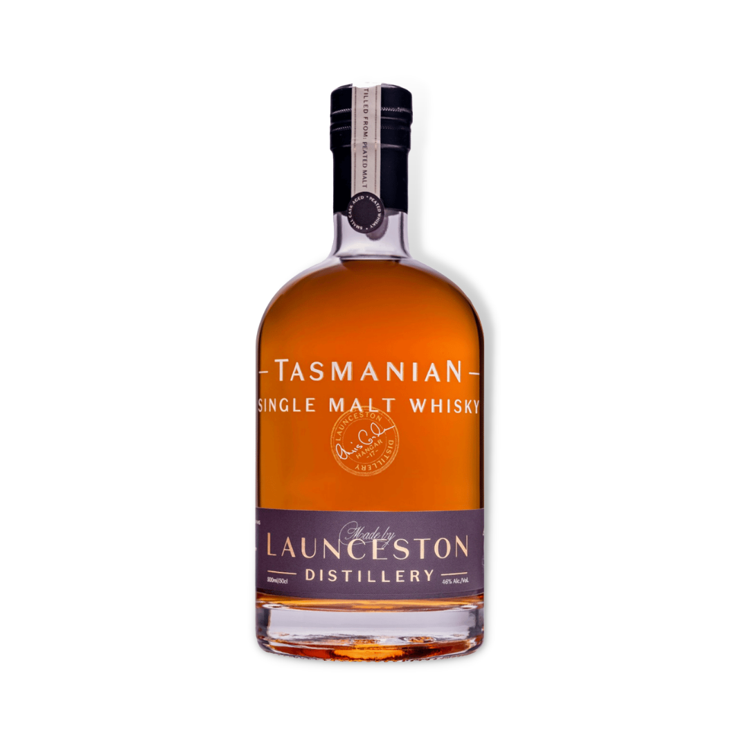 Australian Whisky - Launceston Distillery Peated Single Malt Whisky 500ml (ABV 46%)