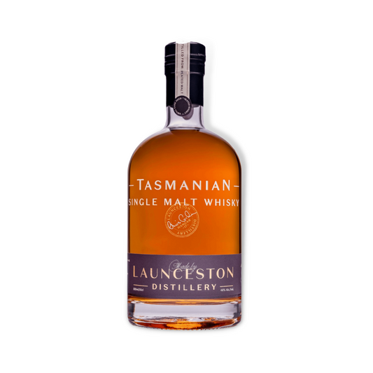 Australian Whisky - Launceston Distillery Peated Single Malt Whisky 500ml (ABV 46%)