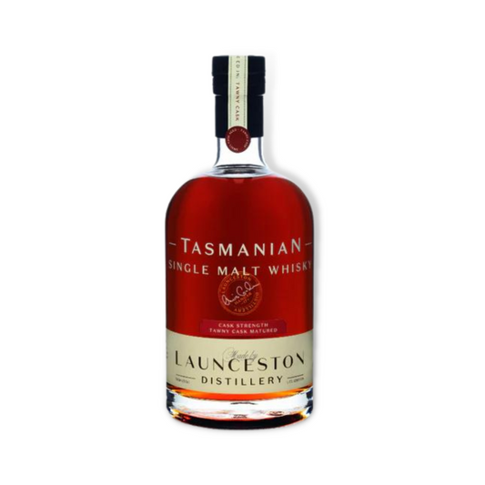 Australian Whisky - Launceston Distillery Tawny Cask Matured Cask Strength Single Malt Whisky 500ml (ABV 61%)