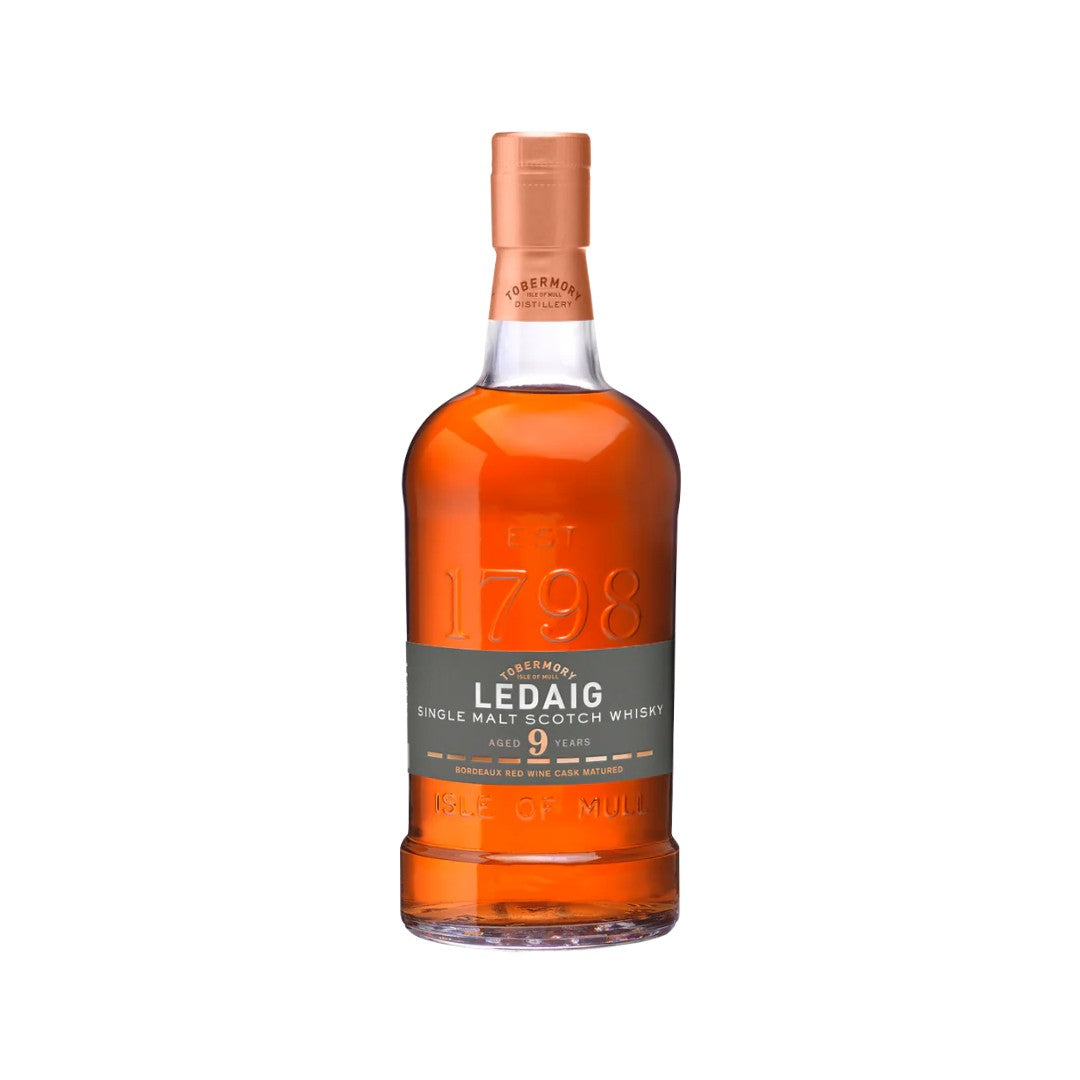 Scotch Whisky - Ledaig 2012 Bordeaux Cask Finish 9YO Single Malt Scotch Whisky 700ml (ABV 56%)