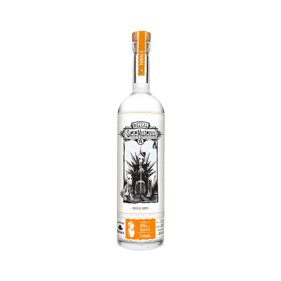 Mezcal - Los Siete Misterios Tobala Mezcal 700ml (ABV 47%)