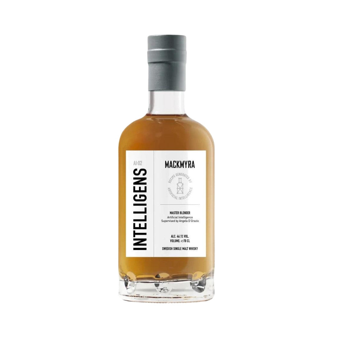 Swedish Whisky - Mackmyra Intelligens AI:02 Swedish Single Malt Whisky 700ml (ABV 46%)