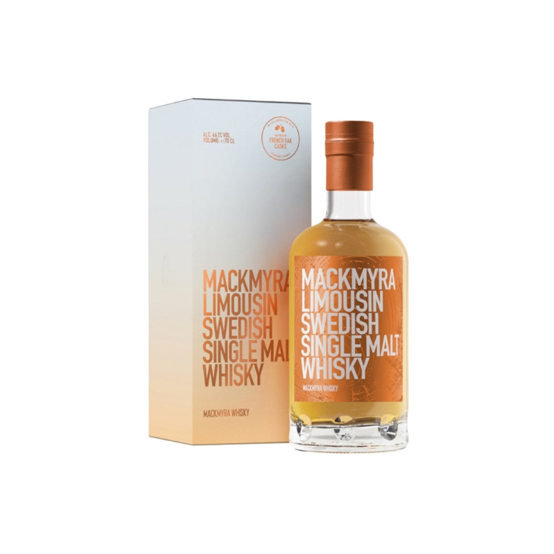 Swedish Whisky - Mackmyra Limousin Swedish Single Malt Whisky 700ml (ABV 46%)