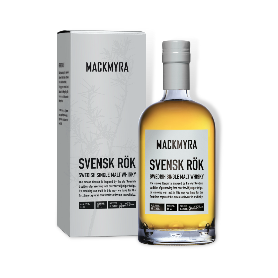 Swedish Whisky - Mackmyra Svensk Rok Swedish Single Malt Whisky 500ml / 700ml (ABV 46.1%)