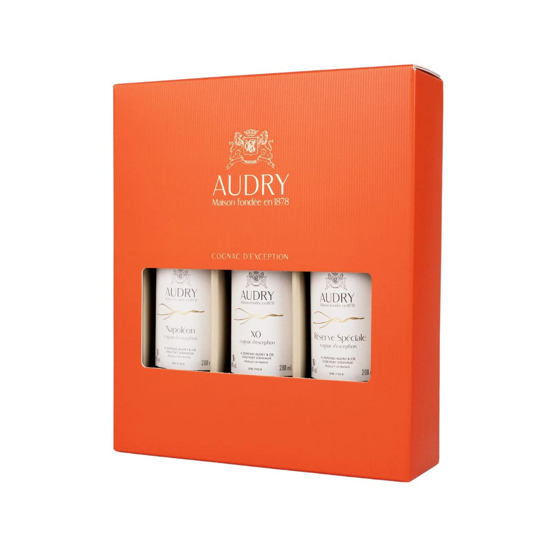 cognac - Maison Audry Cognac Discovery Box 3 x 200ml (ABV 40%)
